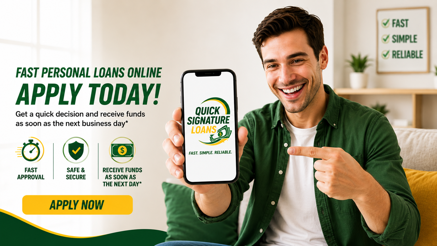 loans signature same day loan
